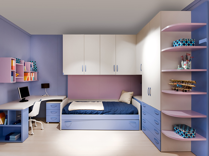Desain kamar tidur anak dengan Everglo Kids Care