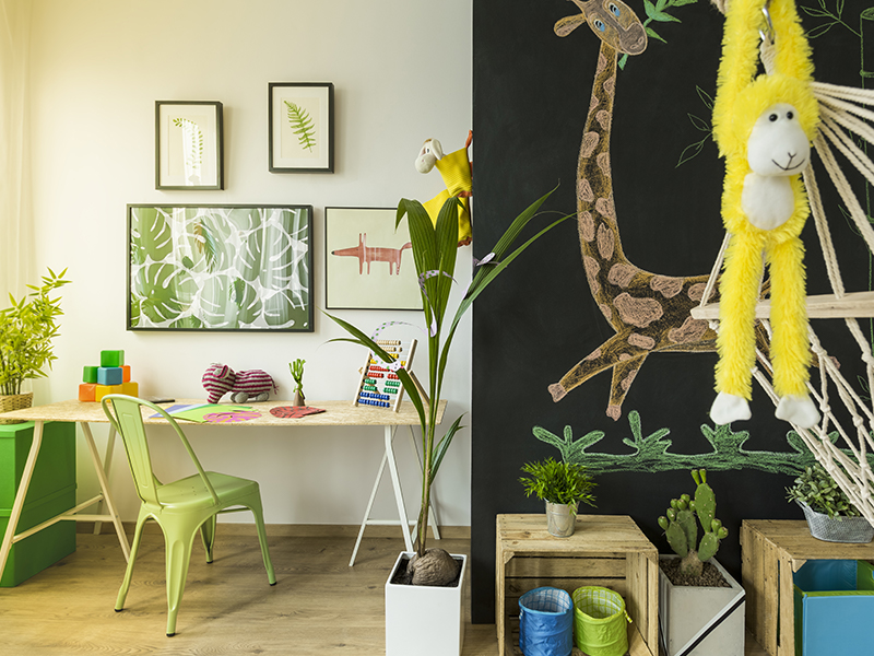 Desain kamar bertema cerita dengan Everglo Kids Care