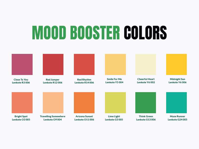 Terapi warna untuk mood booster