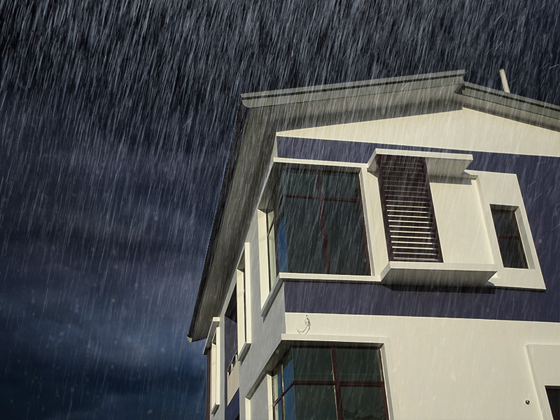 Desain rumah tahan cuaca