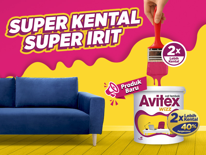 Cat Tembok Avitex Wizz