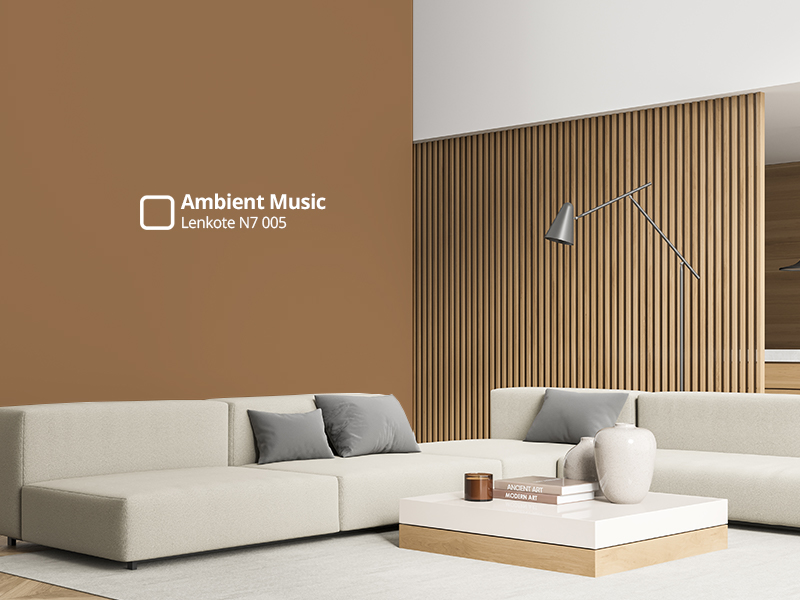 Psikologis warna interior coklat