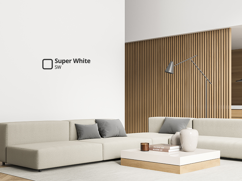 Psikologis warna interior putih