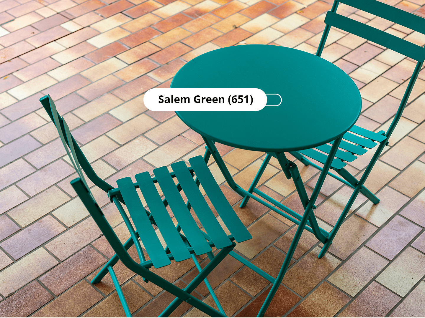 Warna Cat Kayu - Forest Green