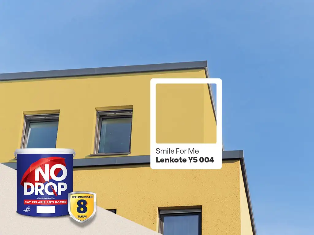 Rekomendasi Warna Kuning dari No Drop - Smile For Me (Lenkote Y5 004) untuk Suasana Cerah dan Cheerful