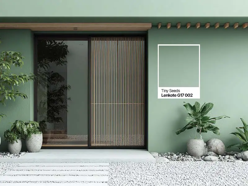 Kombinasi warna cat biru navy dan putih untuk tampilan interior yang klasik dan mewah.