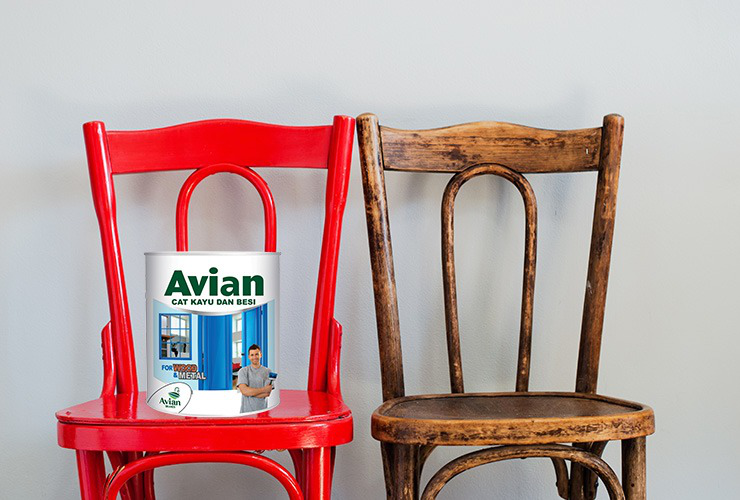 keuntungan cat kayu menghasilkan furnitur mengkilap